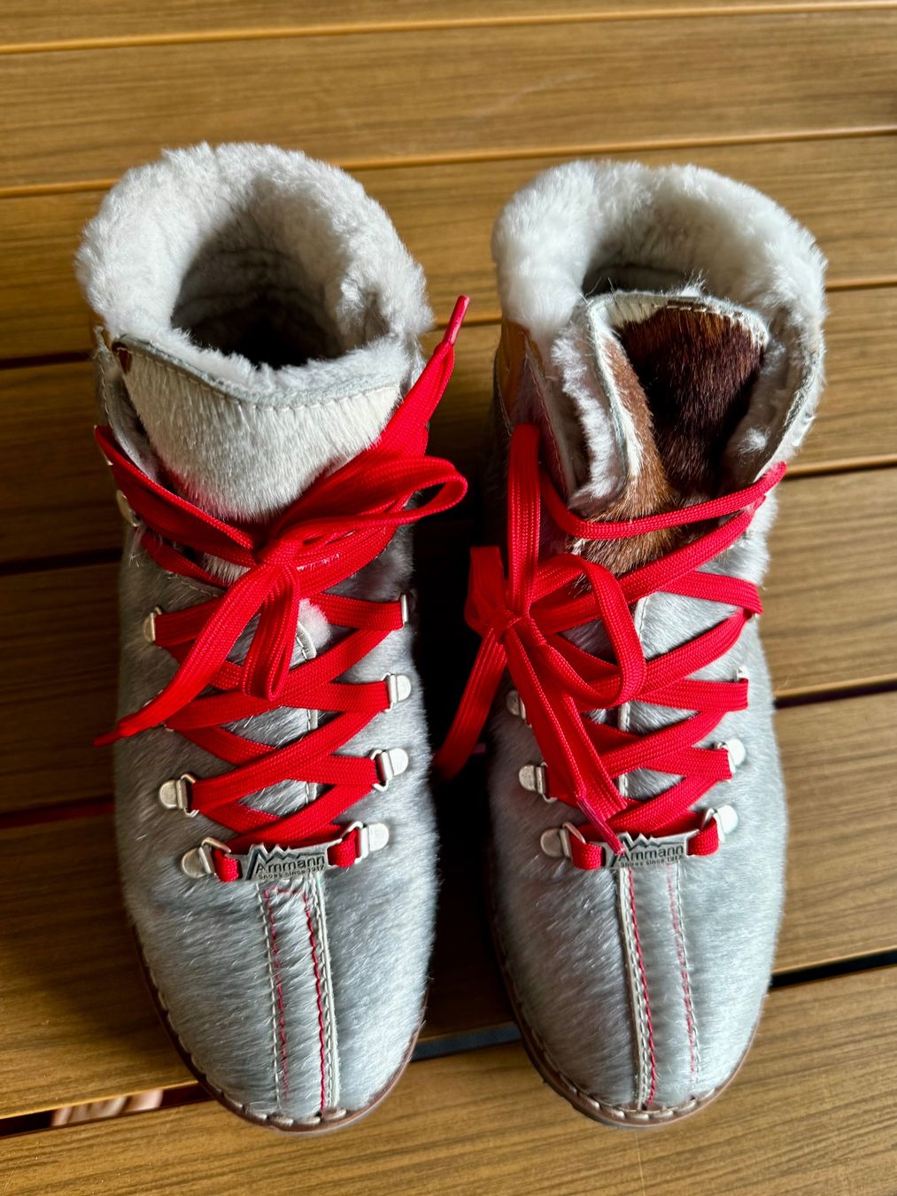 Scarpe da donna: Ammann Schuhe Damen Grösse 41 Leder Fell – Usato da Zürich venduto da Sever