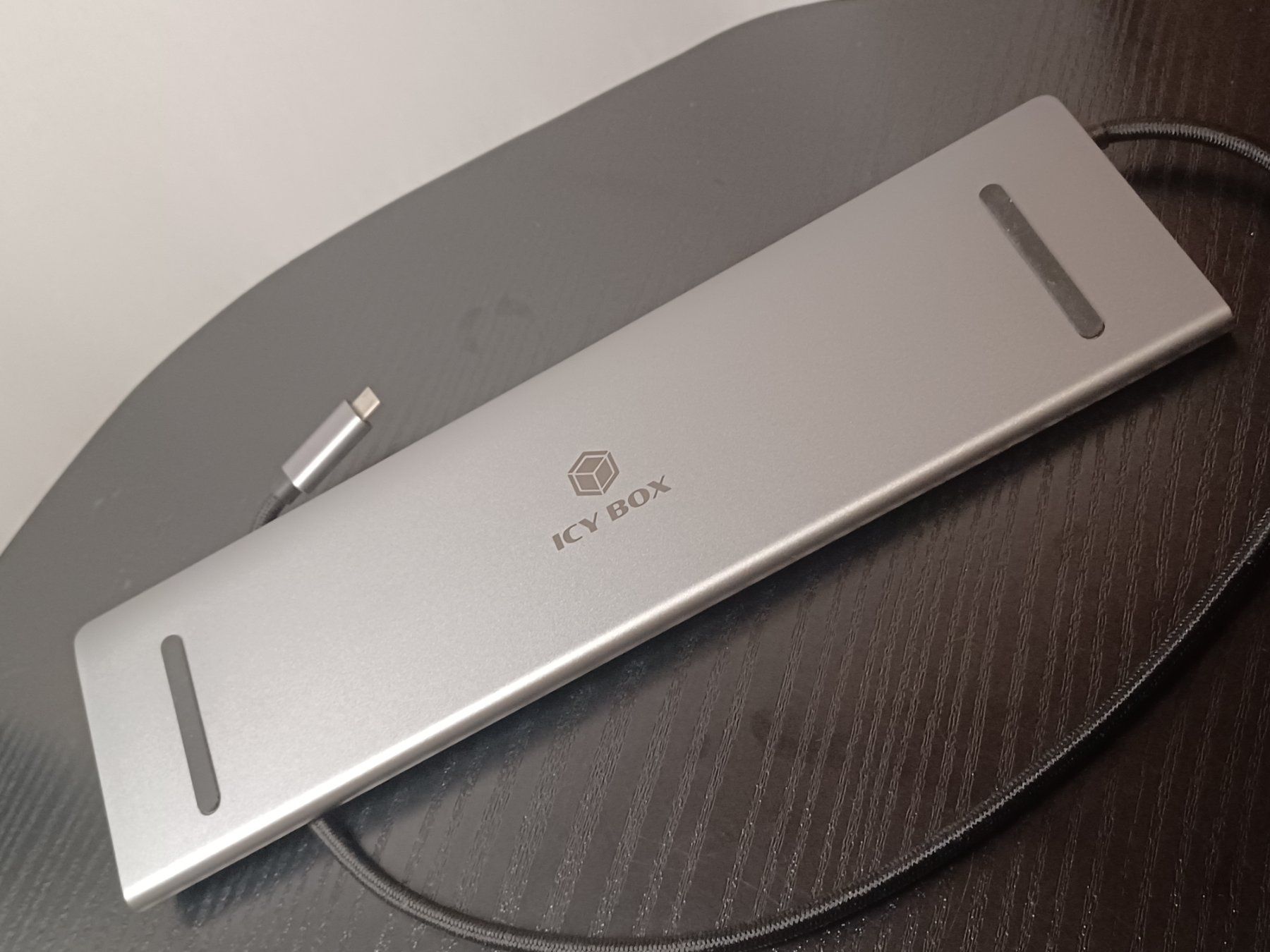 Docking station: Dockingstation, USB-C, Silber, ICY Box – Nuovo (secondo la descrizione) da Buttisholz venduto da craftergirl