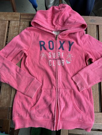 Roxy Kapuzenpullover Sweatjacke Gr XL 14 rosa