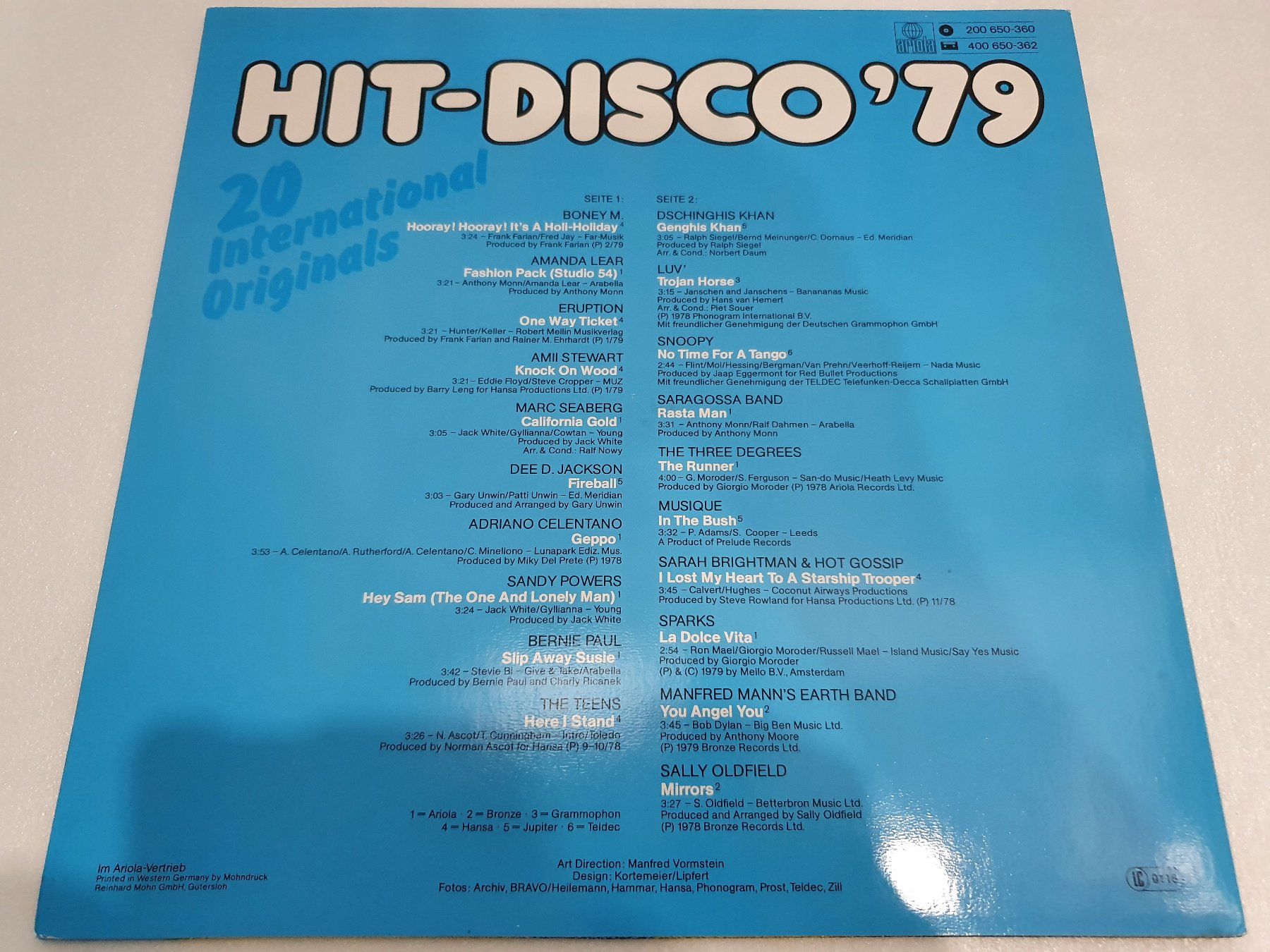 Dischi in vinile: Hit-Disco '79 – Usato da Uster venduto da Vinyl-Leidenschaft 1
