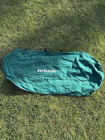 Vintage Swissair Golf Traveler Member Bag  Rarität!