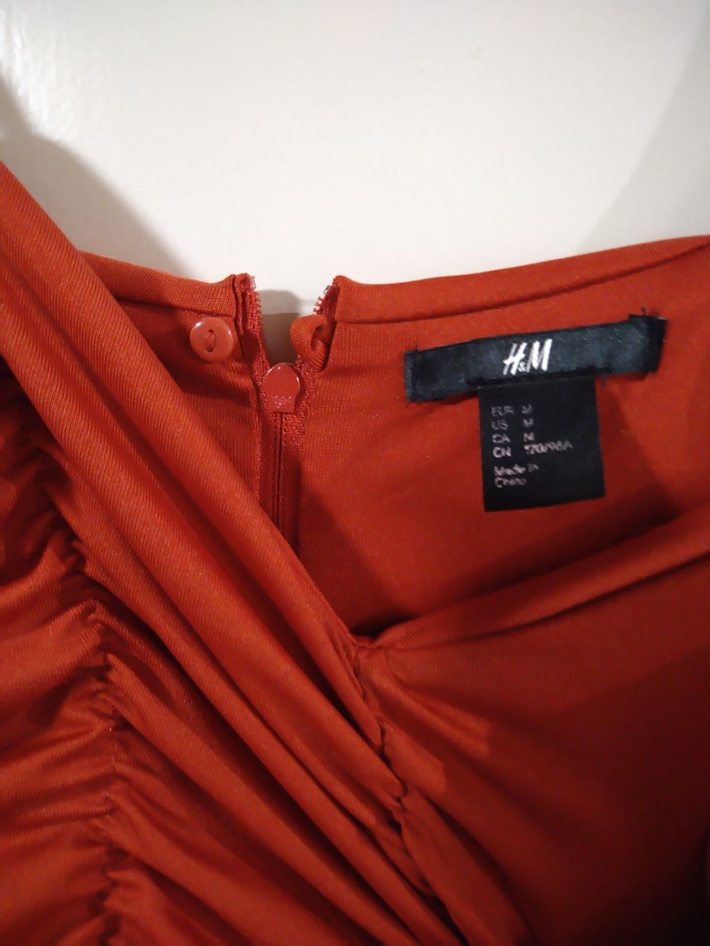 H&M Vestiti: Elegantes Kleid in rot Grösse M – Nuovo (secondo la descrizione) da Steinmaur venduto da Cinderella309 2