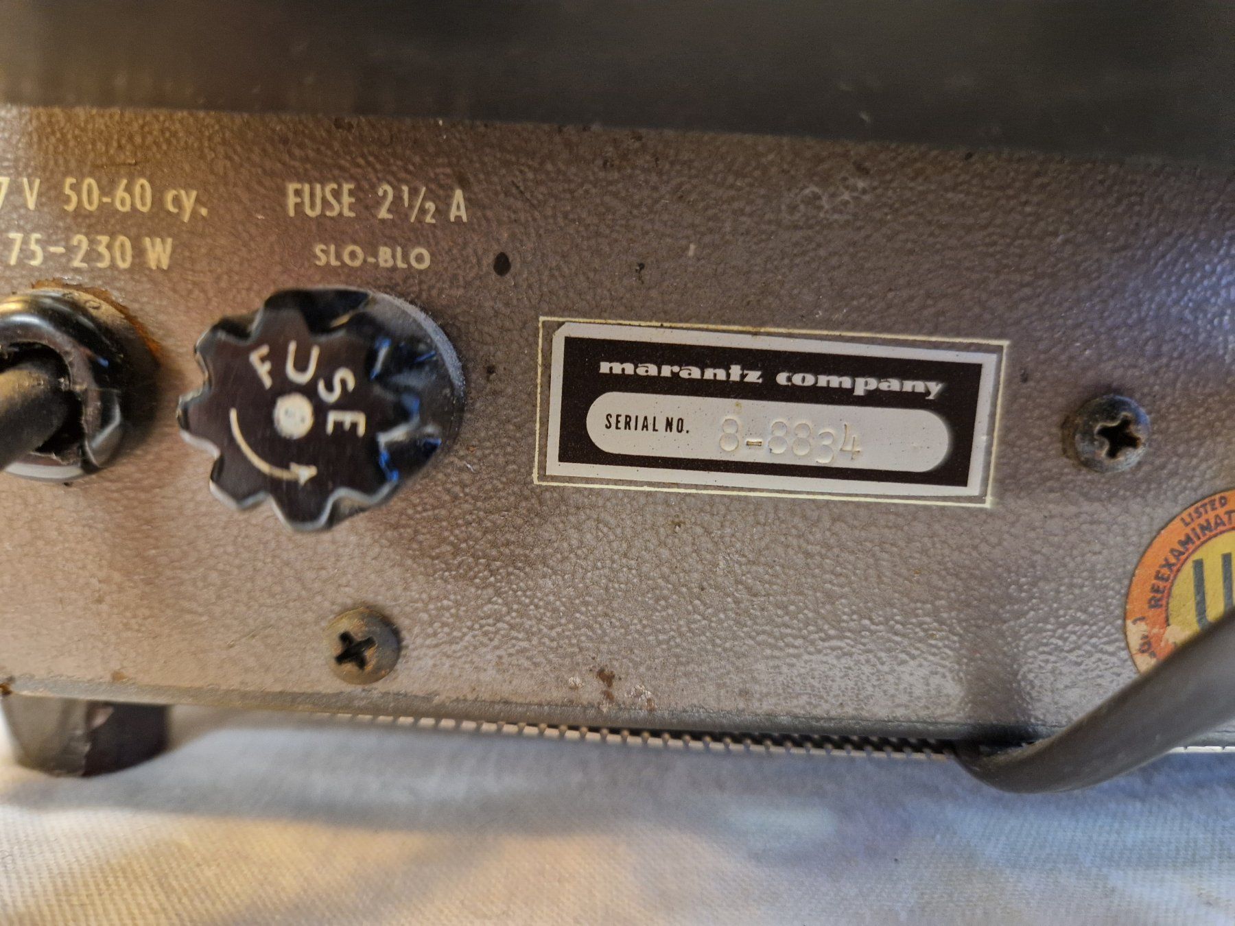 Marantz Amplificatori: Marantz 8B Endstufe EL34 – Usato da Damvant venduto da Bleupa 4