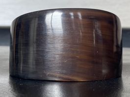 ArmReif Büffel HORN geschnitzt B 4.5cm