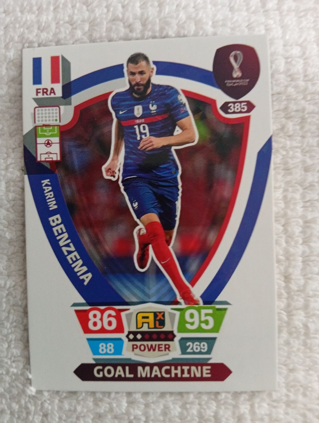 Panini Carte collezionabili: Panini Qatar 2022, Adrenalyn Benzema – Nuovo (secondo la descrizione) da Bodio TI venduto da djsep61