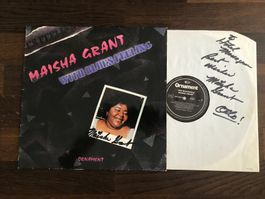 MAISHA GRANT - With Bluesfeeling - Signiert