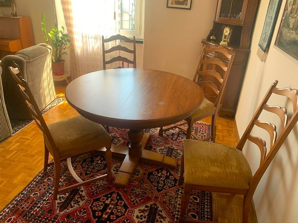 Tische: Tavolo con 4 sedie  – Gebraucht aus Villa Luganese von Stefor_7 2
