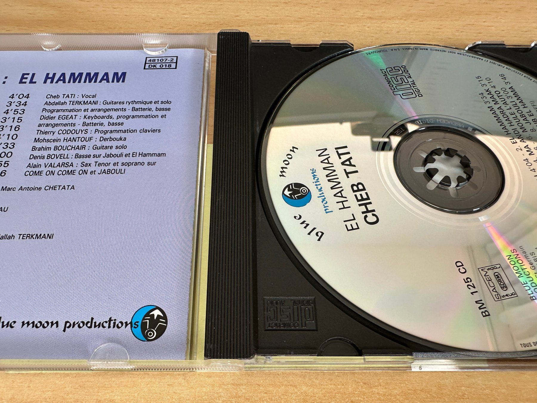 CDs: Cheb Tati – El Hammam – Gebraucht aus Rikon im Tösstal von Alpenmutz 2