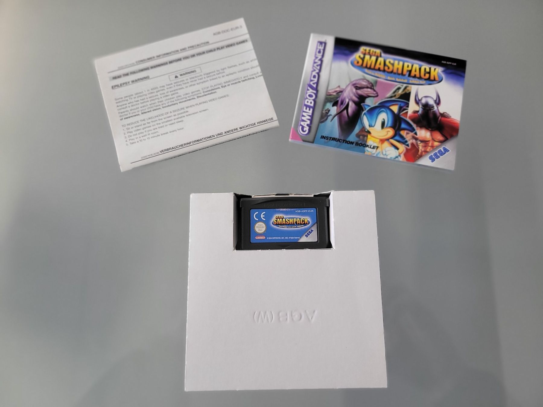 Giochi: Sega Smashpack (GBA) – Usato da Uezwil venduto da -Retrogames- 2