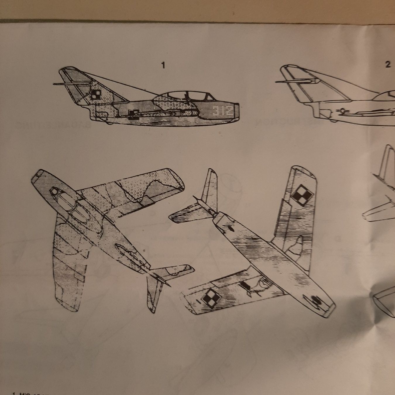 Kits de montage: 1989 ... MIG-15 UTI ... KP 13 – D'occasion à Bonstetten par Benibanny59 1