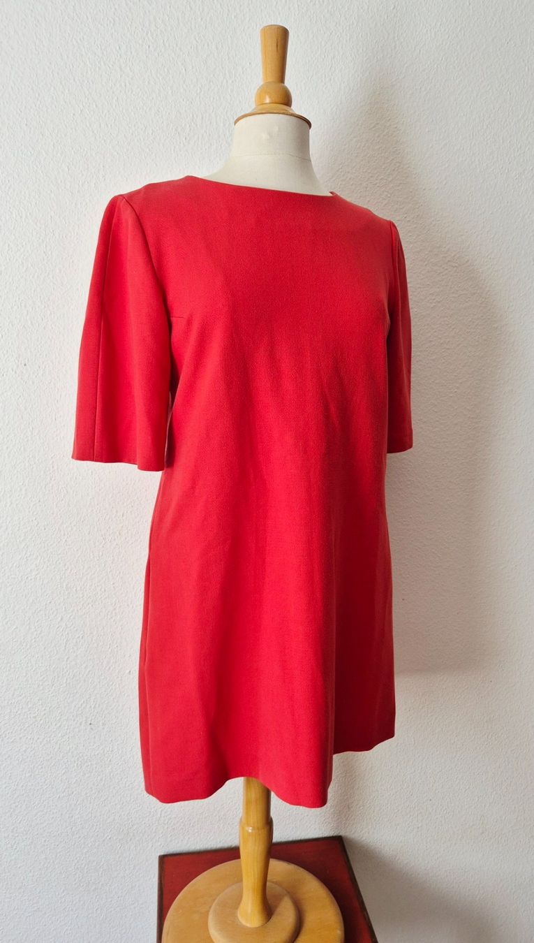 Maje Vestiti: MAJE KLEID DRESS 3 M 38 40 APRICOT BASIC,  TOP ZU STRICKJACK – Usato da Elsau venduto da the-colorful-side