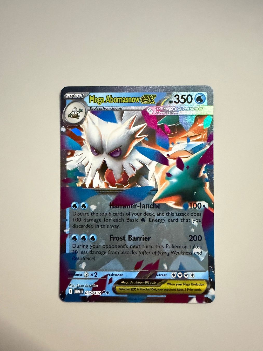 Pokémon Carte collezionabili: Mega Abomasnow EX – Nuovo (secondo la descrizione) da Niederhasli venduto da tcgpoint