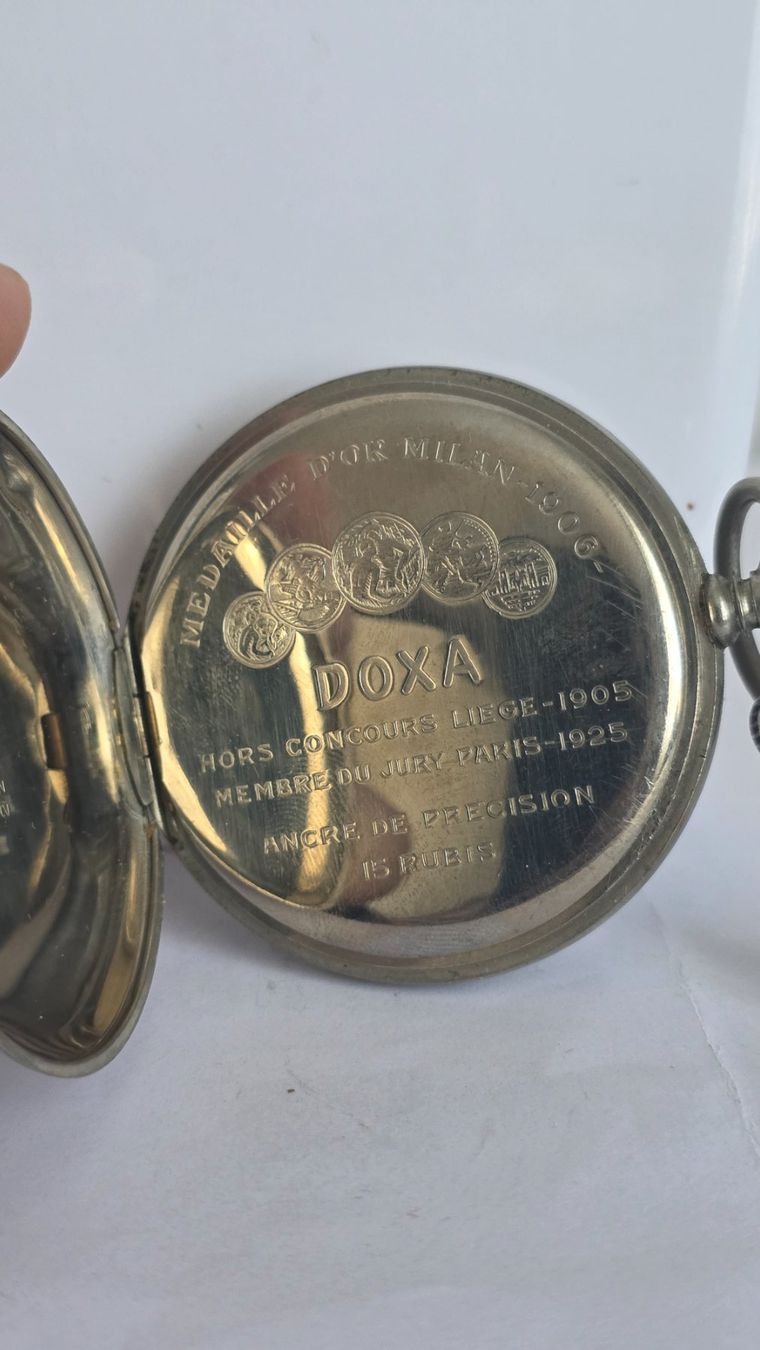 Doxa Orologi: Taschenuhr Doxa mit Kette – Usato da Wittenbach venduto da rose_rosi 3
