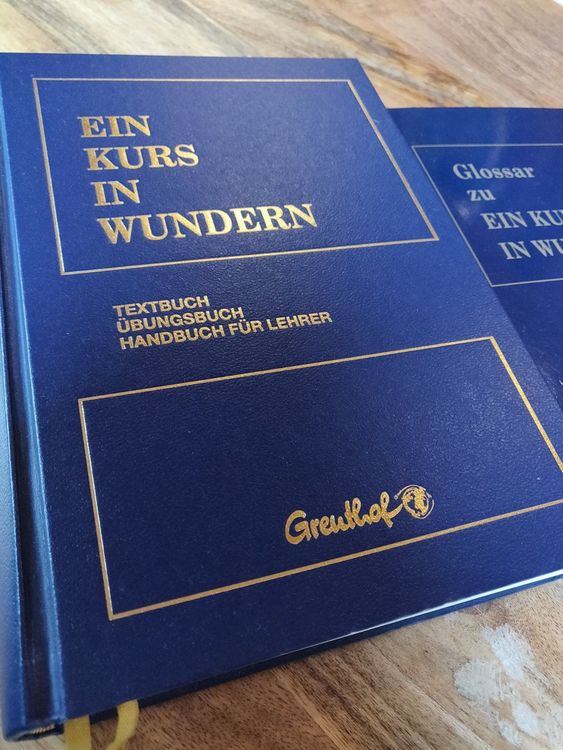 EIN KURS IN WUNDERN + GLOSSAR Wapnick Kaufen auf Ricardo