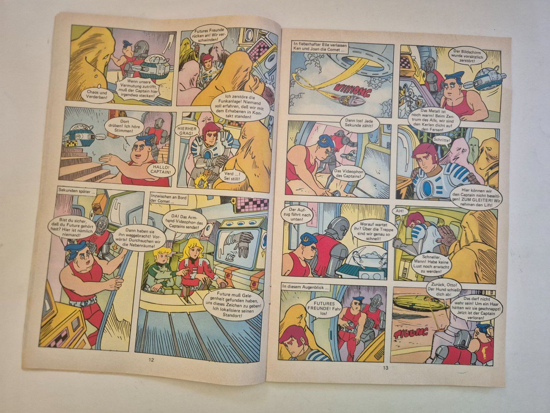 Fumetti: Captain Future Comics Nr. 38 - "In der Hölle von Urcan" – Usato da Langendorf venduto da zvonu161 4