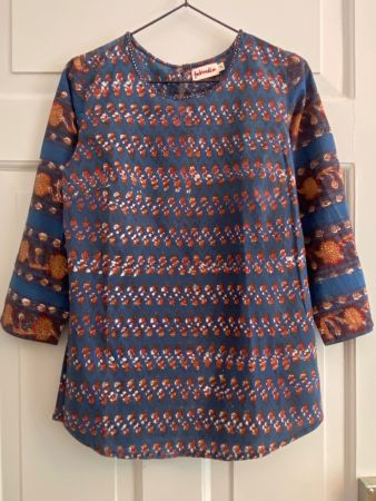 Fabindia, Tunika/Top, Gr. S, 100% Cotton