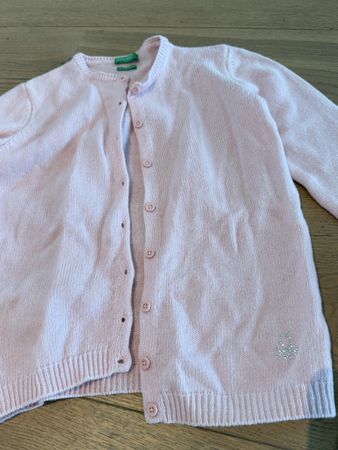 Benetton Kinder-Cardigan Set, Grösse 128, Top Zustand