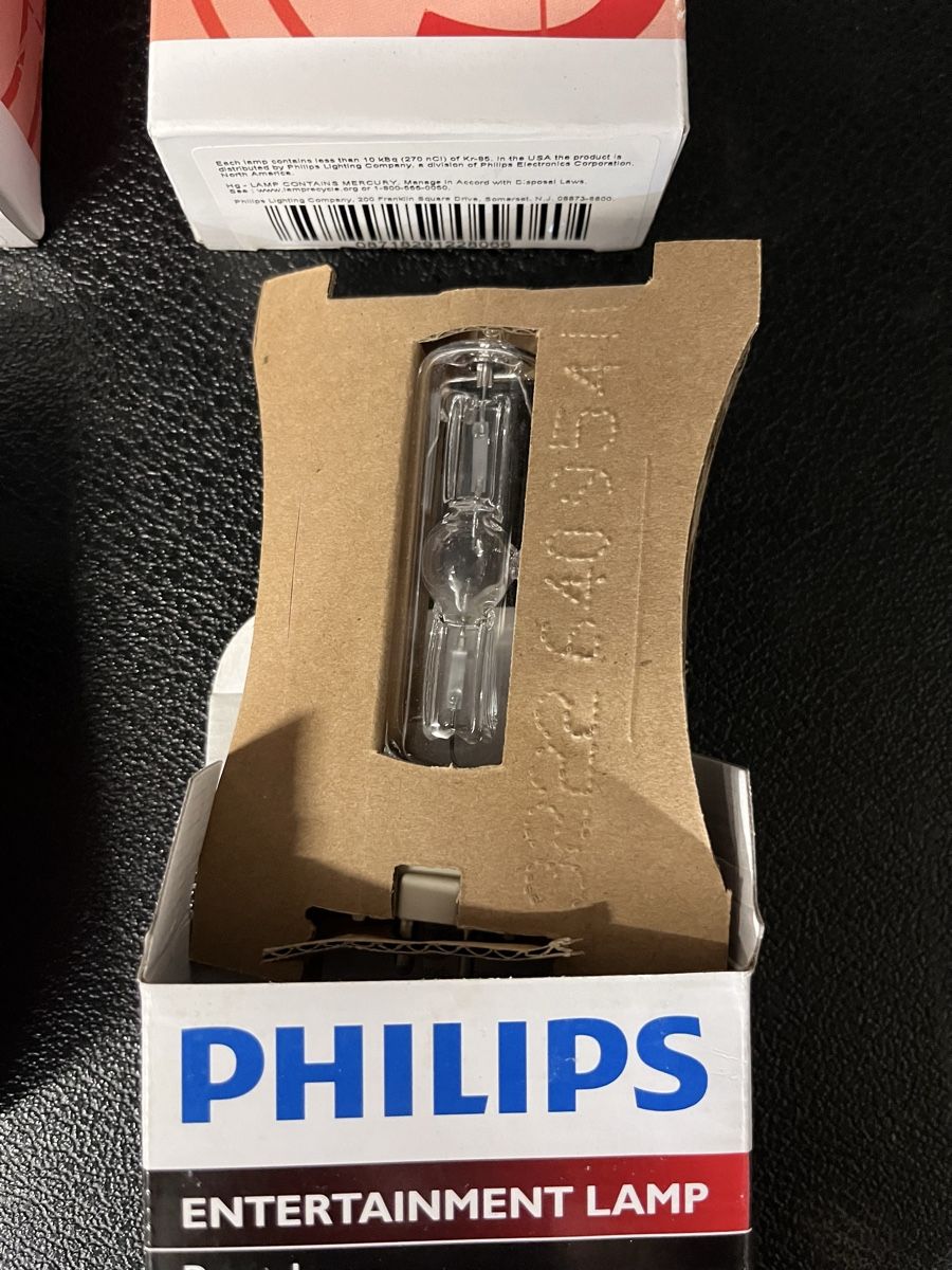 Philips Lampade: Lot 6x Lamp Philips MSD 250/2 30H – Nuovo e nell'imballaggio originale da Genève venduto da RVA_GVA 2