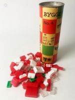 Byggefix 1950's Bausteine Vintage - nicht Lego kompatibel