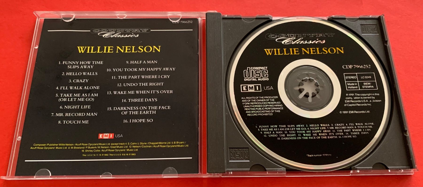 CDs: Willie Nelson "Country Classics" – Gebraucht aus Spiez von martin-7973 2