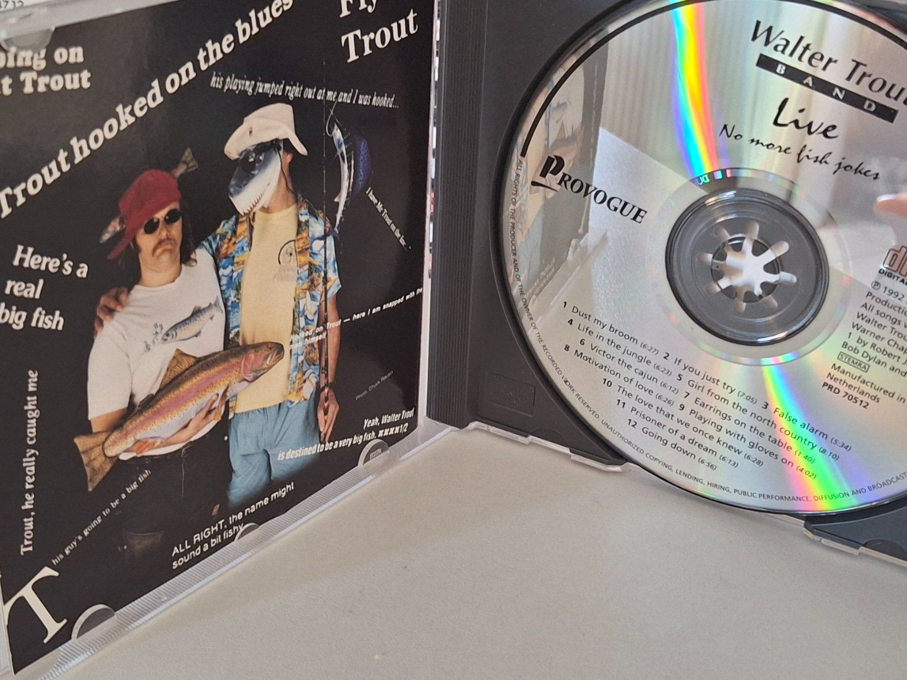 CDs: CD Walter Trout Band - No more fish jokes – Gebraucht aus Aarberg von Jackup1 2