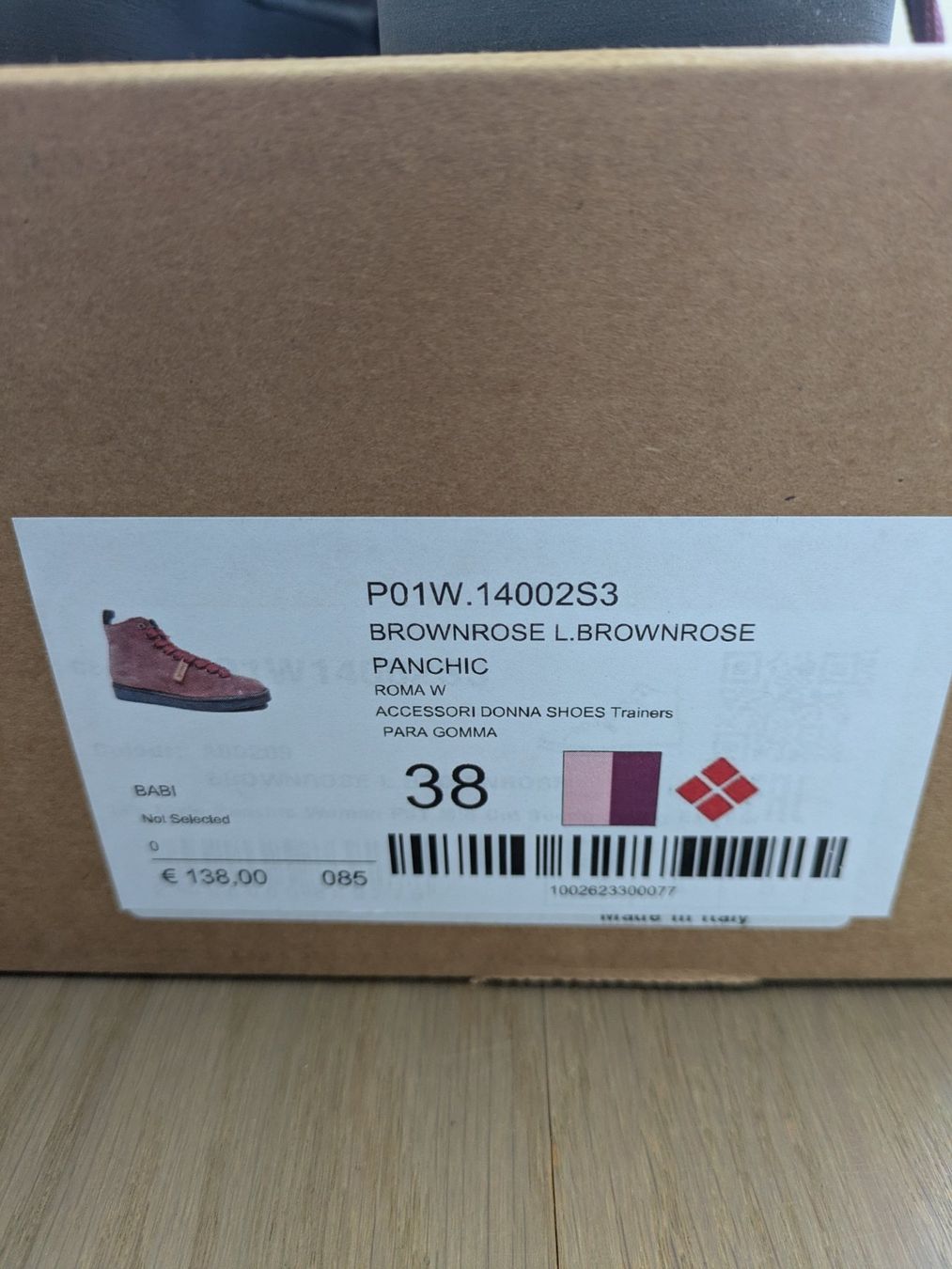 Scarpe da donna: Panchic Boots Gr. 38 Braunrosa – Usato da Hedingen venduto da once20 6