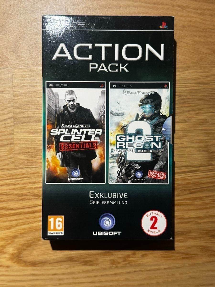 Giochi: Action Pack Splinter Cell & Ghost Recon - PSP - CIB – Usato da Uster venduto da GamesAndStuff