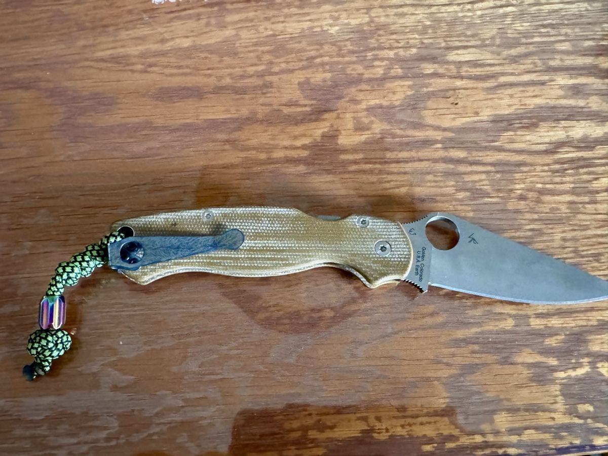 Spyderco Taschenmesser: Spyderco Paramilitary 2  – Neu (gemäss Beschreibung) aus Hittnau von Klausdieter 1