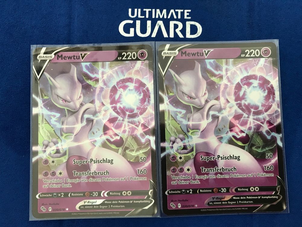 2x Pokemon TCG - Mewtwo V | Kaufen auf Ricardo