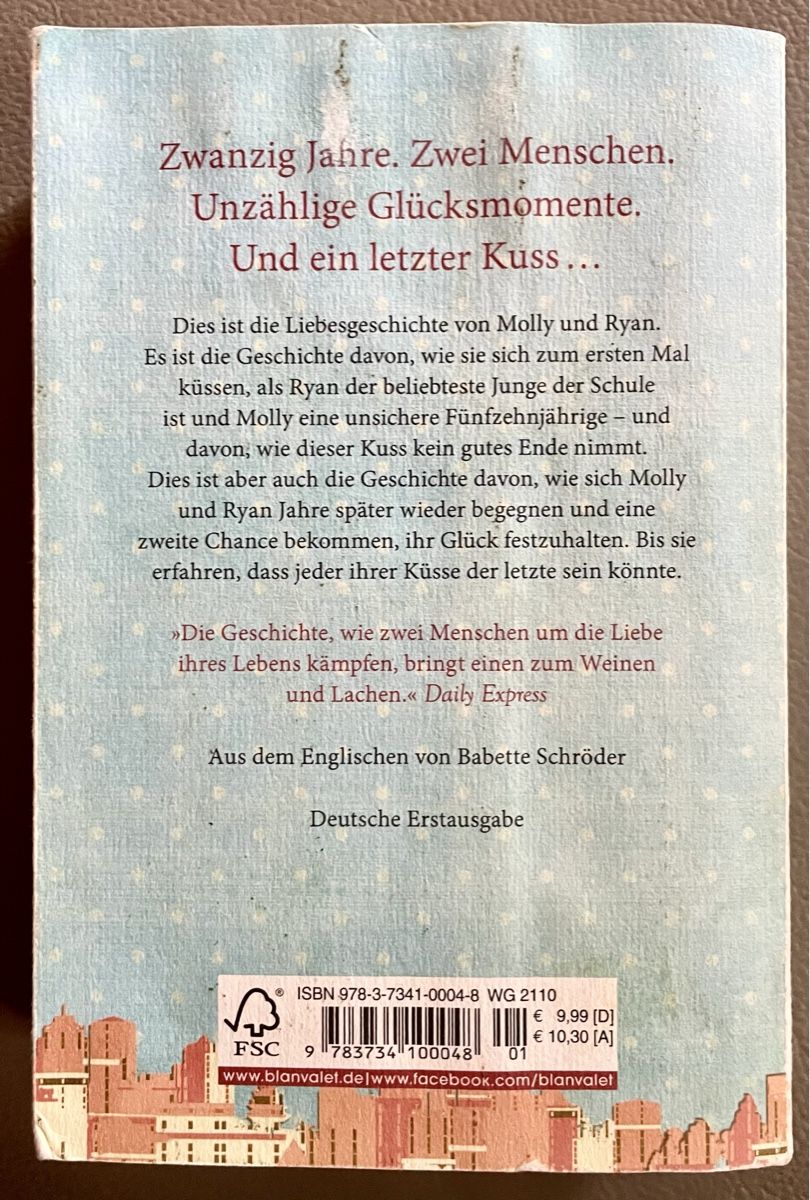 Libri: DER ERSTE LETZTE KUSS - ALI HARRIS - TASCHENBUCH – Usato da Buchs AG venduto da fischli610 1