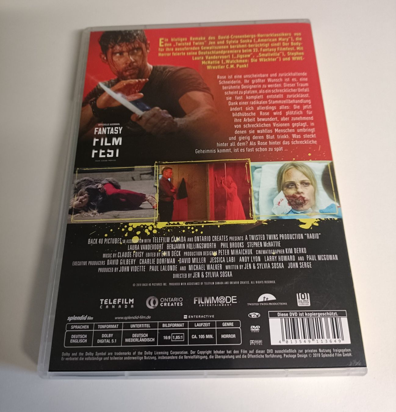 Alle DVDs: Rabid – Neu (gemäss Beschreibung) aus Köniz von Movieportal007 1