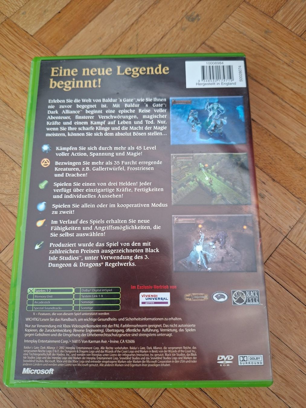 Giochi: XBOX Dark Alliance – Usato da St. Gallen venduto da brat01 2