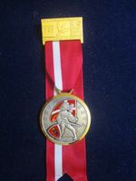 Gruppenmeisterschaft 1989 Banner GL Glarus - goldene 3-fach