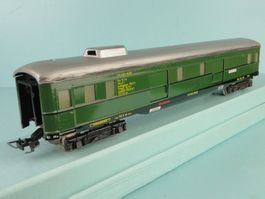 Fleischmann 1412 Gepäckwagen, Märklin Kupplung, Blech
