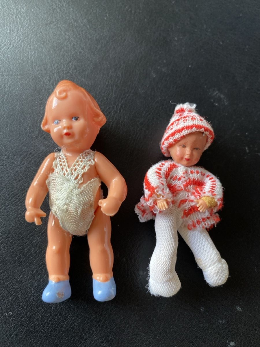 Figurines: 2 Vintage Püppchen – D'occasion à Chur par Pufl