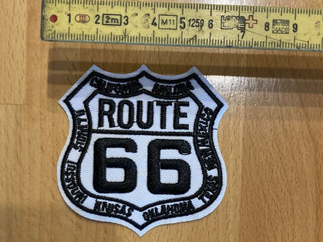 Insignes: Route 66 Patch Sticker Aufnäher 2 – Neuf (Voir description) à Horn par abutre72