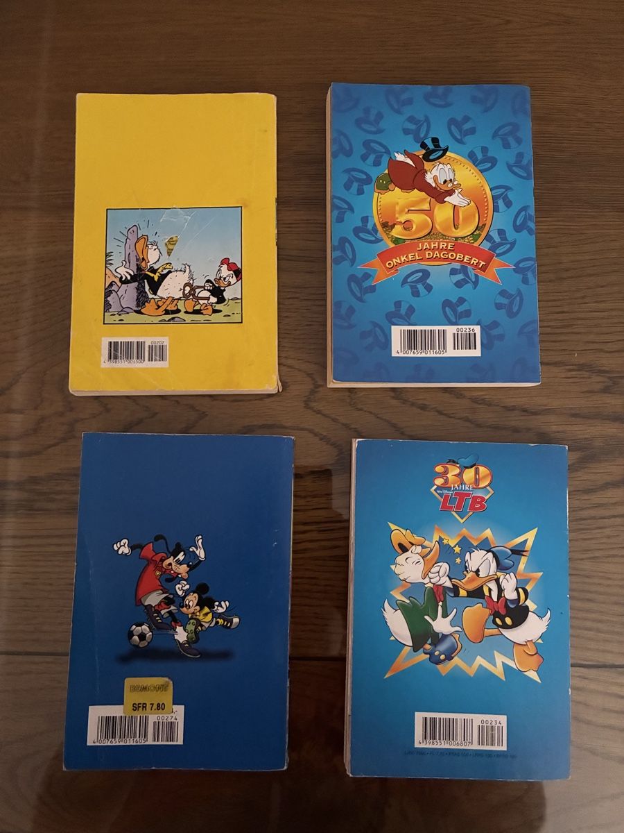 BD: 4 Comics Lustiges Taschenbuch – D'occasion à Lütisburg par Nadine_I_1990 1