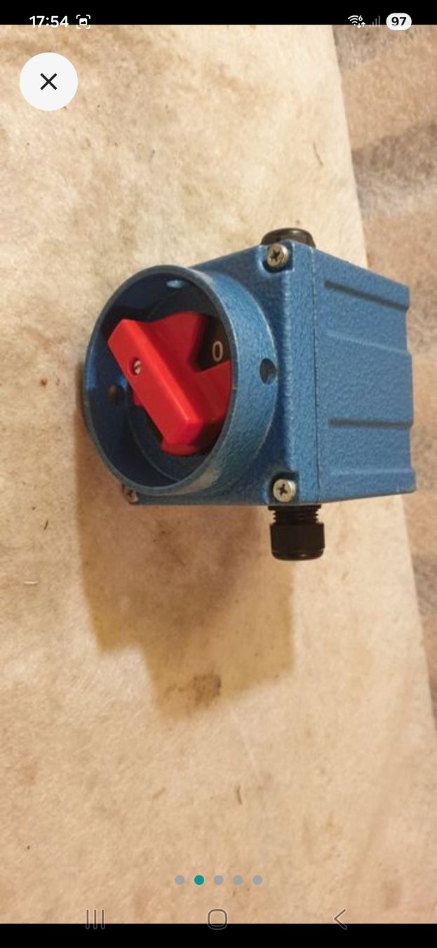 Feller Interruttori: Elektro Motor Schutzschalter – Nuovo (secondo la descrizione) da Baar venduto da Vel...Baar45