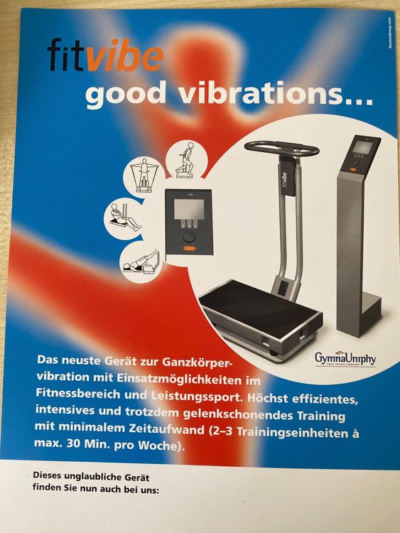Fitvibe professionelle Vibrationsplatte | Kaufen auf Ricardo