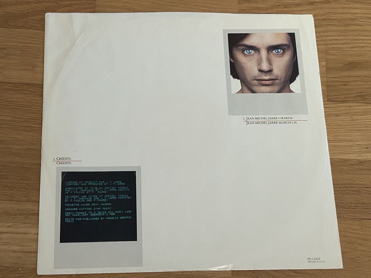 Dischi in vinile: Jean Michel Jarre. 1981. Magnetic Fields – Usato da Faulensee venduto da Mizuno06 3