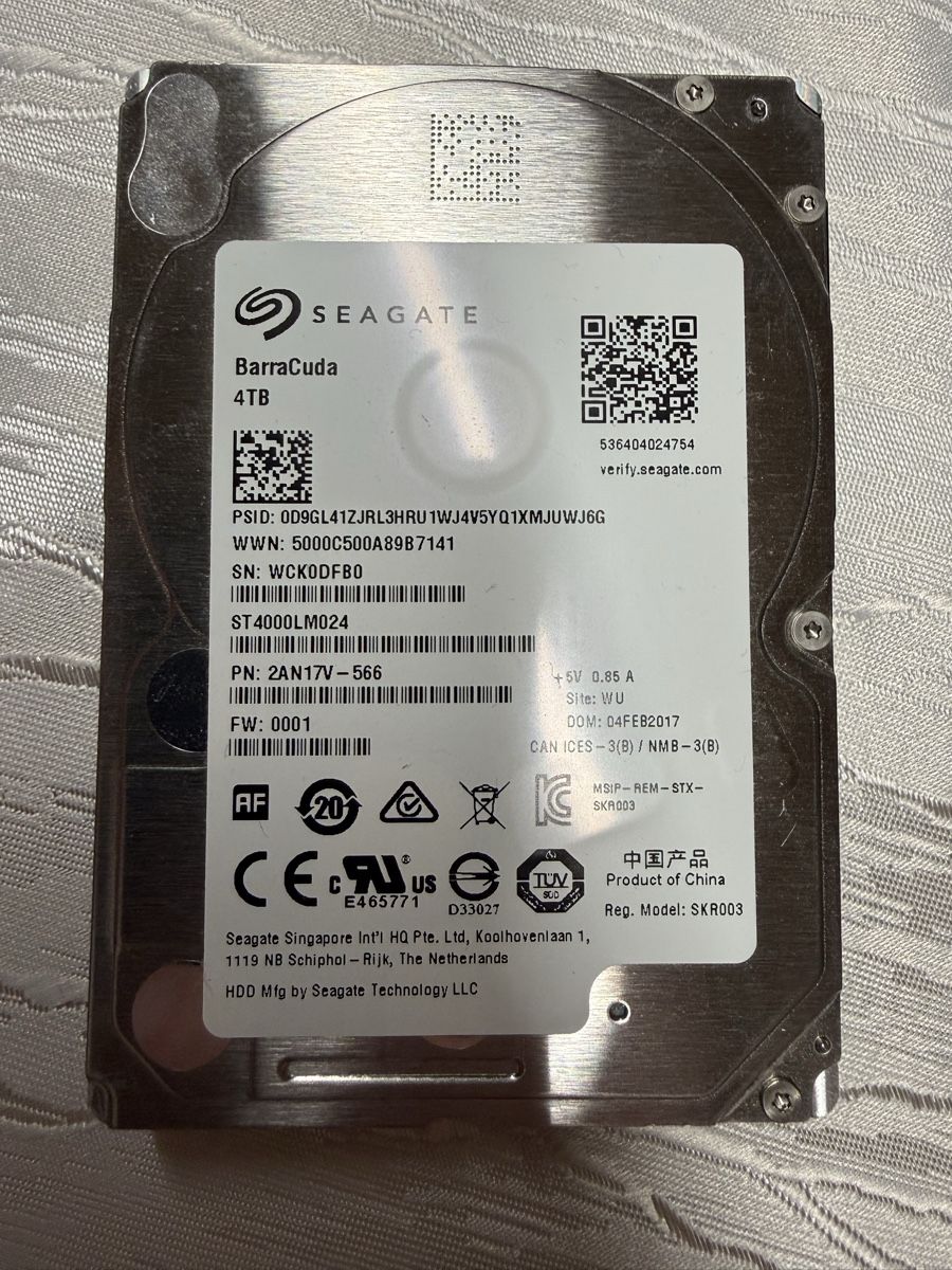 Seagate Dischi rigidi: Seagate Barracuda 4TB Festplatte, wenig gebraucht – Usato da Schafisheim venduto da Sash07