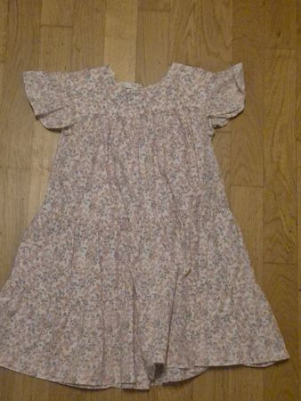 Chicco Kinderkleid Grösse 128/6 Jahre Blumenmuster guter Zus