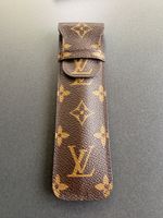 Louis Vuitton Monogram Canvas Pen Case / Etui Stifte - Top!