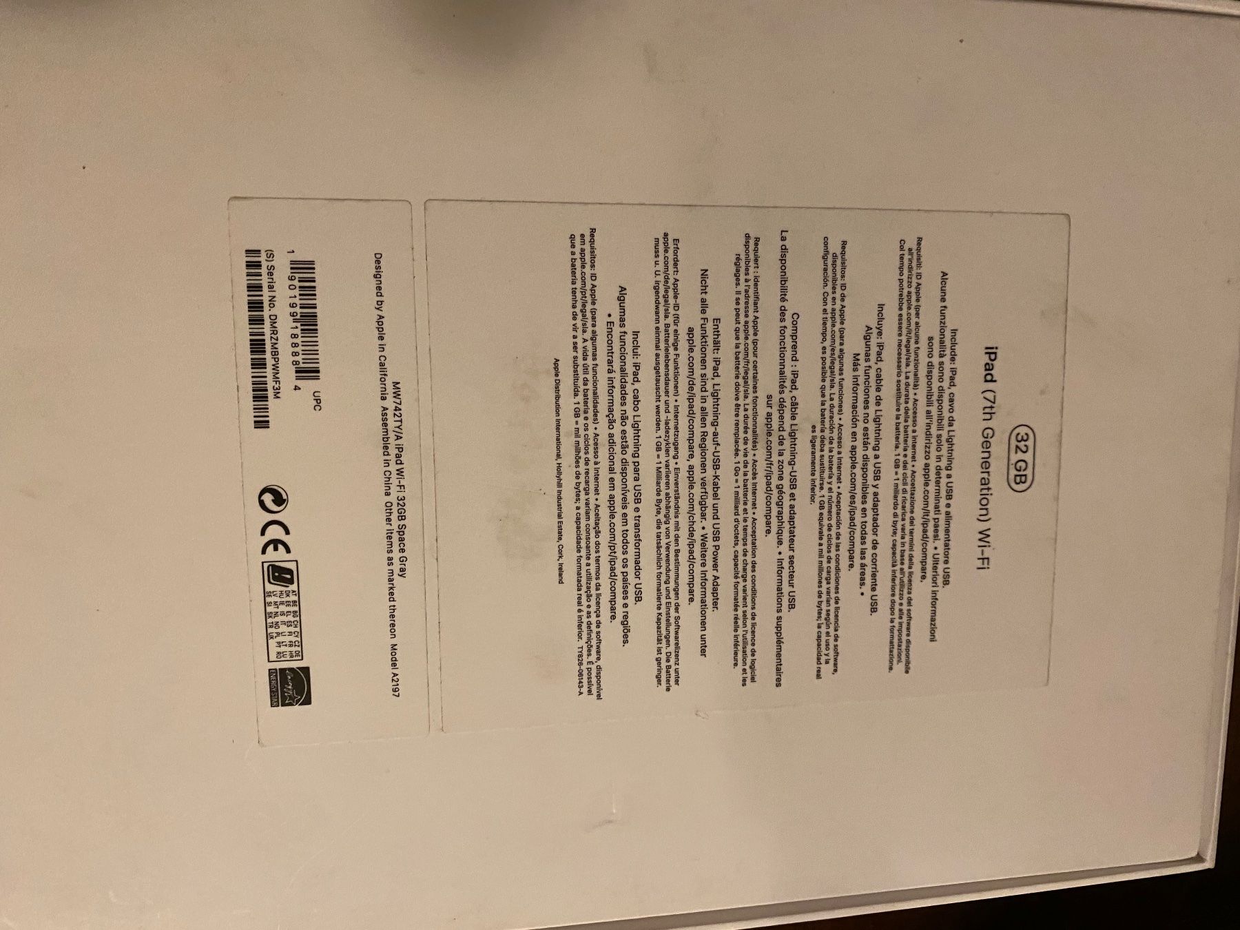 Apple Tablet PC: I - Pad 7. Generation – Gebraucht aus Aarau von Buzli 4