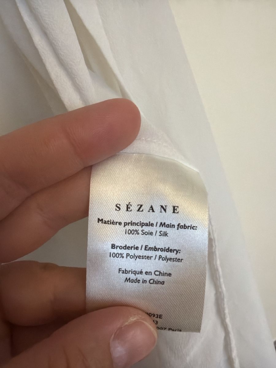 Sezane Camicette: Seidenbluse Sézane – Nuovo (secondo la descrizione) da Zürich venduto da Circularrocks 3