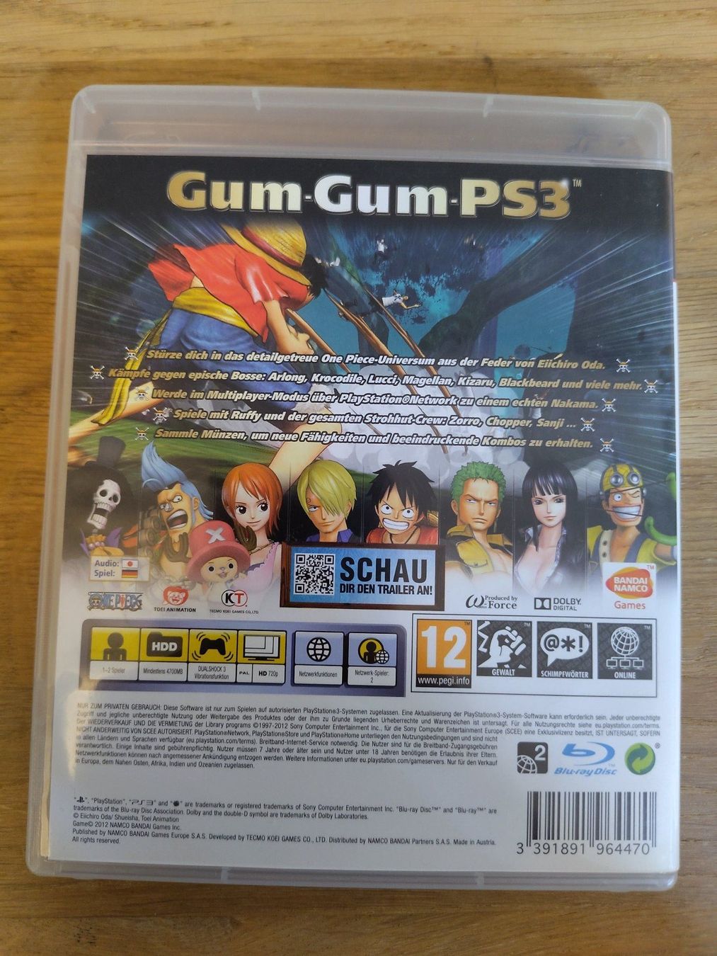 Sony Spiele: One Piece Pirate Warriors - Playstation 3 / PS3 – Gebraucht aus Kloten von SuperRetroPixels 1