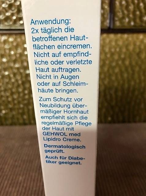 Pedicure: med. Hornhaut Creme 75 ml – Nuovo e nell'imballaggio originale da Nottwil venduto da Frontal 2