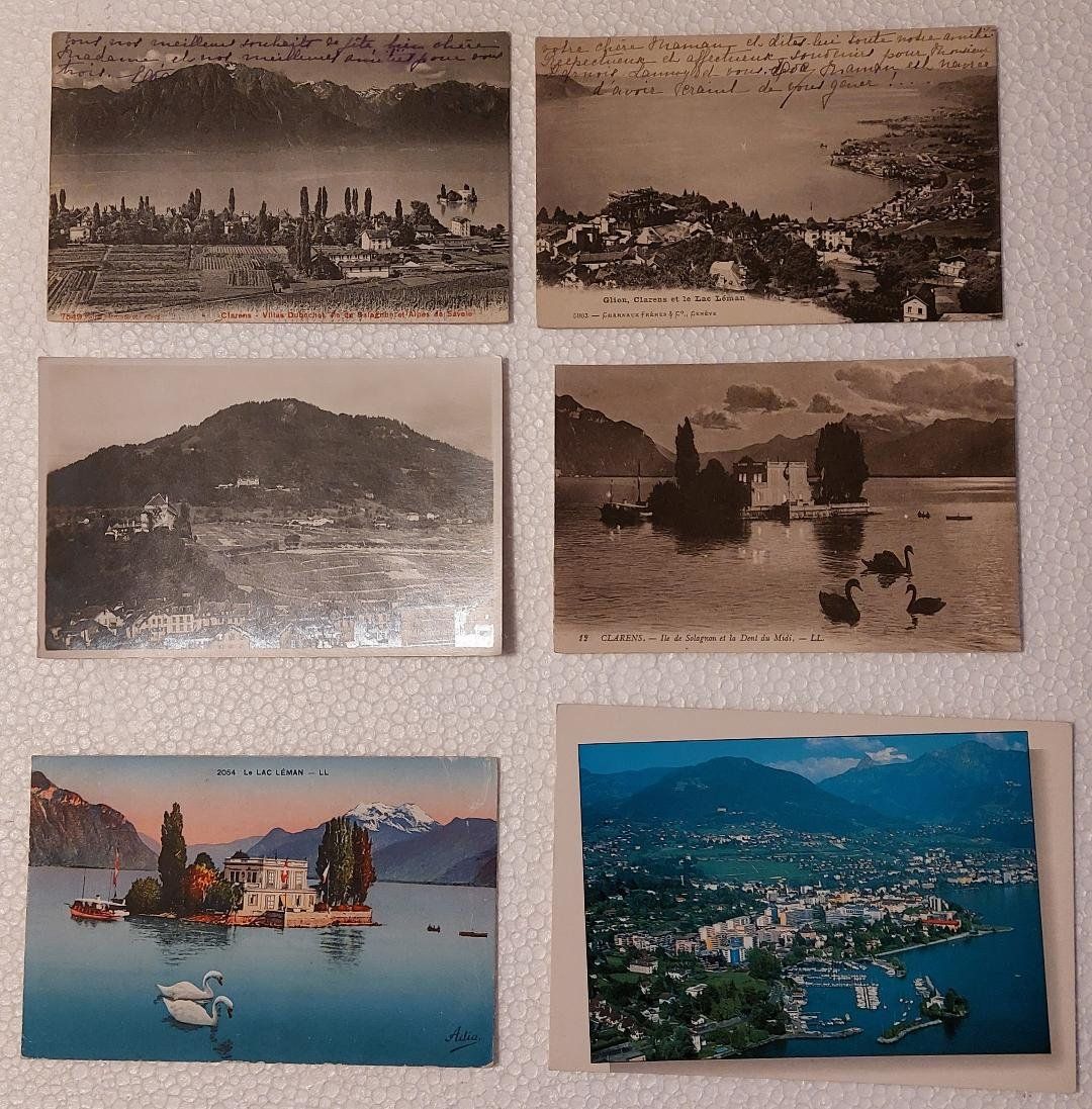 Cartoline postali: CLARENS - Lot de 6 cartes – Usato da Delémont venduto da Domdom1