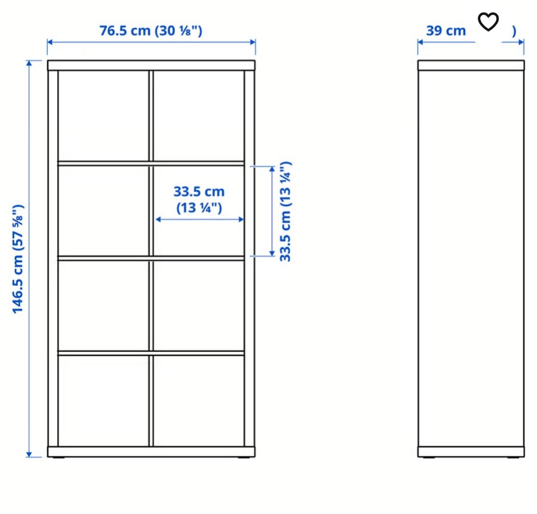 Ikea Scaffali: Regal Kallax Ikea – Usato da Hüttlingen venduto da Ralf120 1