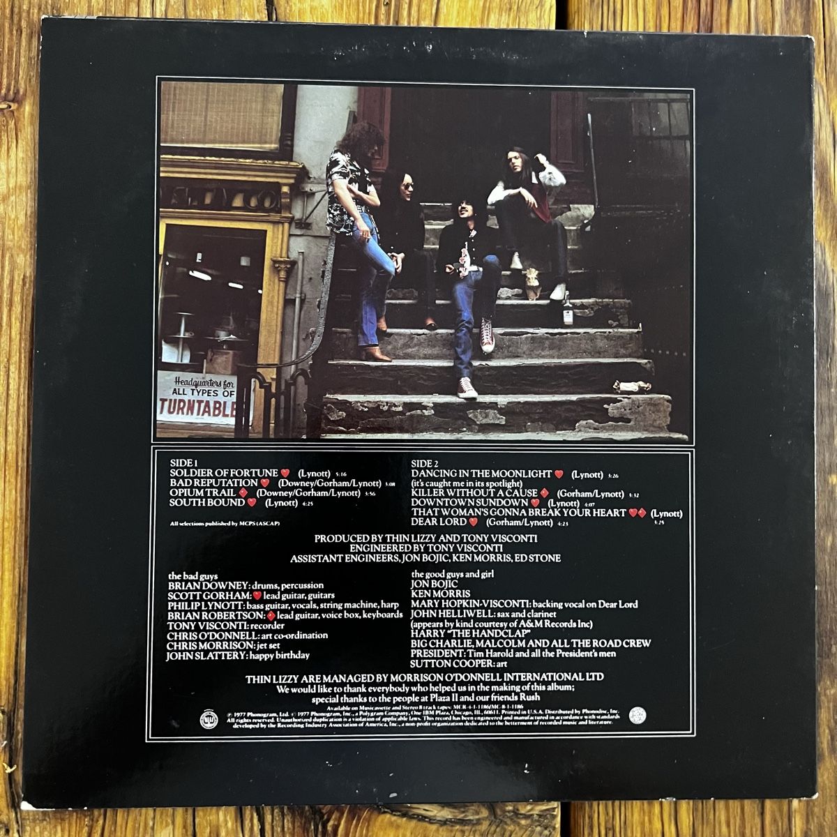 Dischi in vinile: Thin Lizzy Bad Reputation - Vinyl - VG+ – Usato da Umiken venduto da mar_p7n9 1